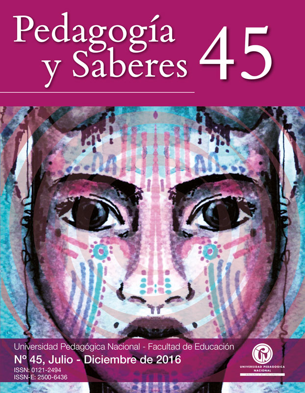 Pedagogía y saberes 45